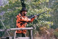 Blaser Stealth 2L Jacke Herren Blaze orange camo Imagebild 2