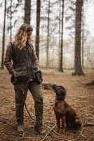 Pinewood Dog Sports 2.0 Weste Damen Mossgreen Anwendung 1