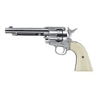 Colt Single Action Army 45 Nickel 4,5 mm Diabolo Luftdruck Revolver