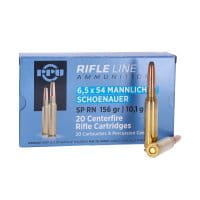 PRVI/PPU 6,5x54 Mannlicher Sch&ouml;nauer TM 156 gr. - 20 Stk.