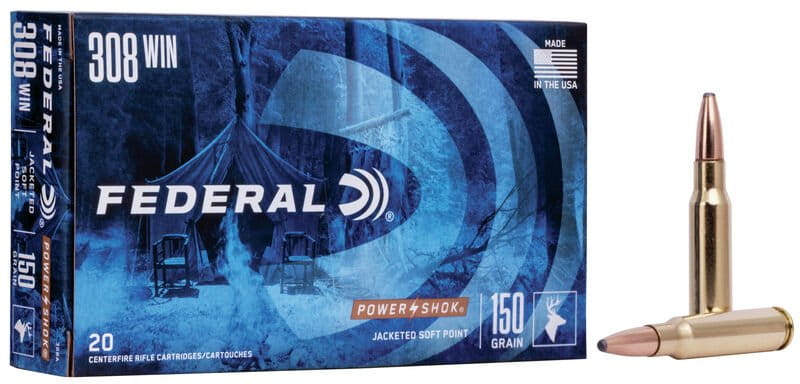 Federal Power Shok .308 Win. 150 gr. - 20 Stk.
