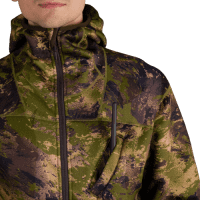 H&auml;rkila Deer Stalker Camo Fleece Hoodie Kragen vorn