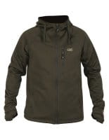 Hart KRÖNTEN Powershell Jacke Dunkeloliv Vorderseite 