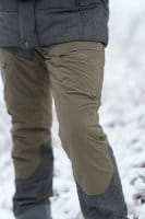 Blaser Vintage Ake 22 Hose Herren Olive M&eacute;lange/Schwarz getragen logo nah