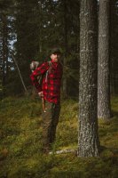 Pinewood Lumbo Hemd Rot/Schwarz Anwendung 4
