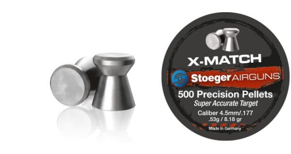 Stoeger X-Match Diabolo 4,5 mm - 500 Stk. Stoeger X-Match Diabolo 4,5 mm - 500 Stk.