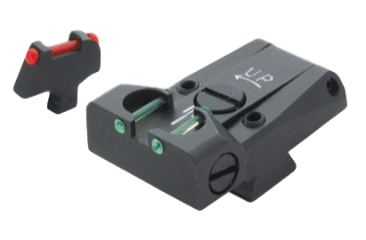 Hausse et guidon fibre optique LPA TTF Colt M1911A1, TTF45CT