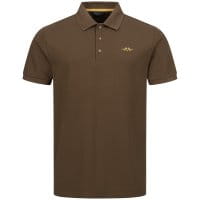 Blaser Herren Solid Polo Shirt 25 Dunkelbraun