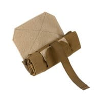 Lindnerhof LT112 Abwurfsack klettbar 7 L Coyote Verschluss links