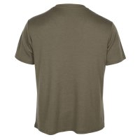 Pinewood Merino T-Shirt Green R&uuml;ckseite