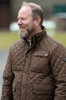 Blaser Miles Vintage Jacke Herren Olive M&eacute;lange/Schwarz getragen brustansicht