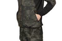 H&auml;rkila NOCTYX Camo Fleecejacke AXIS MSP Black/Black Detailansicht 2