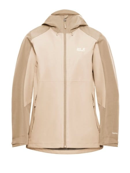 Jack Wolfskin WILDBOUND 2L JKT W Regenjacke Damen oyster