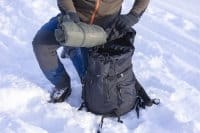 Pinewood Abisko Insulation Lite Jacke Clover Green Anwendung 1