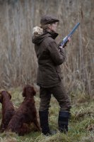 Blaser Celine Vintage Mantel Damen Frau R&uuml;ckenansicht