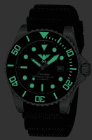KHS Typhoon Steel Tactical Watch Dunkeln 2
