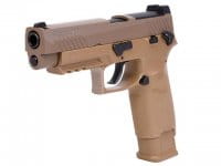 Sig Sauer Air M17 4,5mm Luftpistole schr&auml;g vorne