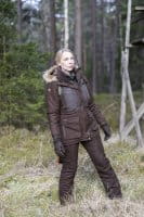Pinewood Abisko 2.0 Hose Damen Suede Brown Anwendung 1