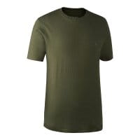 Deerhunter T-Shirt 2er-Pack gr&uuml;n Vorderseite