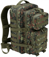 US Cooper large Rucksack -flecktarn  Vorderseite