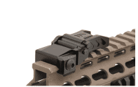 UTG AR15 Low Profile Flip-up Front Sight Korn montiert2